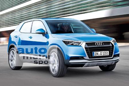 Audi Q1, Frontansicht Audi Q1, Frontansicht