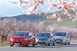 Ford B-Max, Renault Clio Grandtour, Seat Ibiza ST