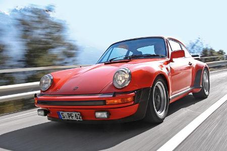 Porsche 911 Turbo, Frontansicht