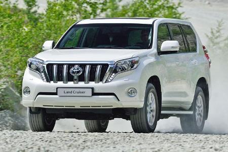 Platz 34: TOYOTA LANDCRUISER. Das Modell kommt im November 2016 auf 45 Pkw-Neuzulassungen.