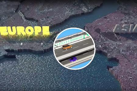Eurasian-Tunnel Istanbul Türkei Screenshot