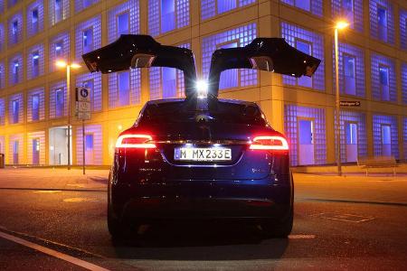 Tesla Model X P90D, Fahrersitz Tesla Model X P90D, Fahrersitz