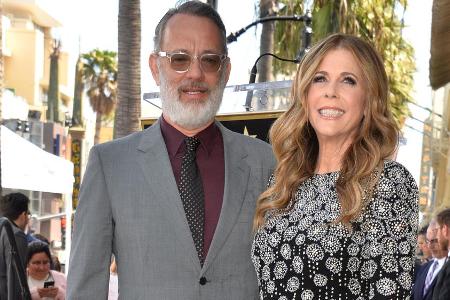 Tom Hanks und Rita Wilson bei einem gemeinsamen Auftritt Tom Hanks und Rita Wilson bei einem gemeinsamen Auftritt