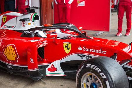 Ferrari - Halo - Cockpit-Schutz - Barcelona-Test - Formel 1