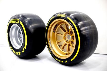 Lotus - Pirelli 18 Zoll - F1-Test Silverstone 2014 Lotus - Pirelli 18 Zoll - F1-Test Silverstone 2014