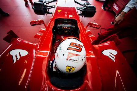 Sebastian Vettel - Ferrari-Test - Fiorano - 2014