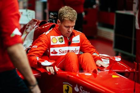 Sebastian Vettel - Ferrari-Test - Fiorano - 2014