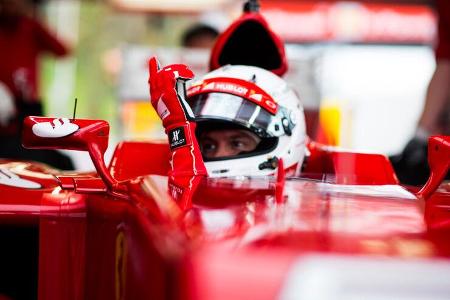 Sebastian Vettel - Ferrari-Test - Fiorano - 2014