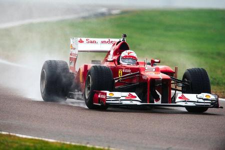 Sebastian Vettel - Ferrari-Test - Fiorano - 2014