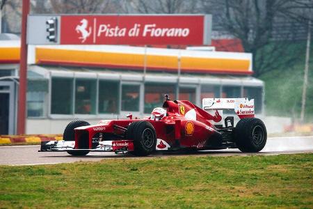 Sebastian Vettel - Ferrari-Test - Fiorano - 2014