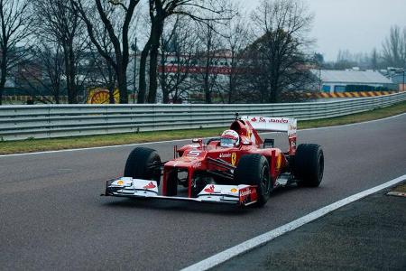 Sebastian Vettel - Ferrari-Test - Fiorano - 2014