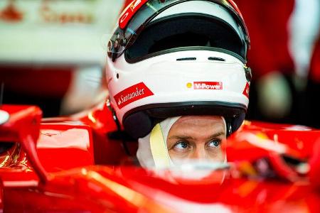 Sebastian Vettel - Ferrari-Test - Fiorano - 2014