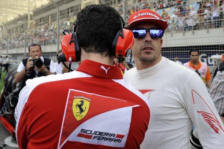 Fernando Alonso galt vor dem Rennen als Favorit. Fernando Alonso galt vor dem Rennen als Favorit.