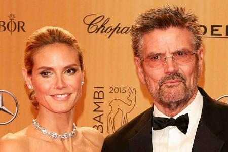 Zwischen Heidi und Günther Klum passte früher kein Blatt. Zwischen Heidi und Günther Klum passte früher kein Blatt.
