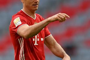 FC Bayern: Lewandowski bricht Training ab
