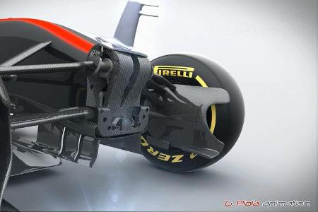 McLaren MP4-30 - Piola Animation - Formel 1 - 2015 McLaren MP4-30 - Piola Animation - Formel 1 - 2015