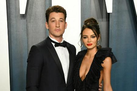 Miles Teller an der Seite seiner Frau Keleigh Sperry Teller Miles Teller an der Seite seiner Frau Keleigh Sperry Teller