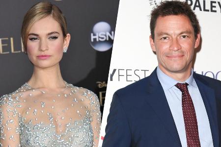 Lily James und Dominic West sollen sich in Rom näher gekommen sein. Lily James und Dominic West sollen sich in Rom näher gekommen sein.