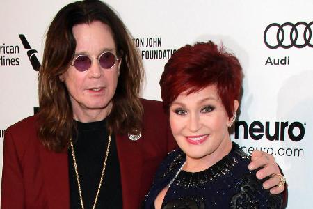 Ozzy und Sharon Osbourne bei einem gemeinsamen Auftritt in Hollywood Ozzy und Sharon Osbourne bei einem gemeinsamen Auftritt in Hollywood