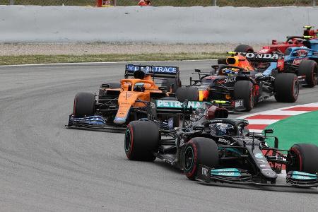 Valtteri Bottas - Mercedes - Formel 1 - GP Spanien 2021 - Barcelona - Rennen