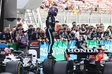 Lewis Hamilton - Mercedes - Formel 1 - GP Spanien 2021 - Barcelona - Rennen