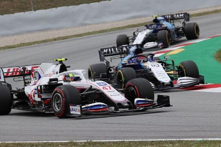 Mick Schumacher - Haas - Formel 1 - GP Spanien 2021 - Barcelona - Rennen