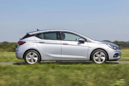 Opel Astra Facelift, Exterieur