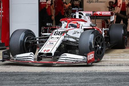 Alfa Romeo - 18 Zoll - Reifentest - Pirelli - Radkappe - Barcelona - 2021
