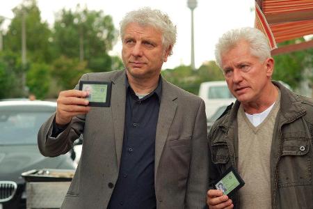 Von links: Die Kommissare Franz Leitmayr (Udo Wachtveitl) und Ivo Batic (Miroslav Nemec).