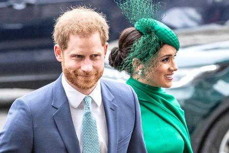 Prinz Harry und Herzogin Meghan bei einem Auftritt in London Prinz Harry und Herzogin Meghan bei einem Auftritt in London