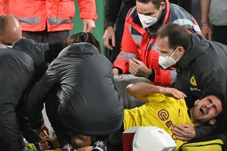 BVB-Profi Morey anscheinend schwer verletzt BVB-Profi Morey anscheinend schwer verletzt