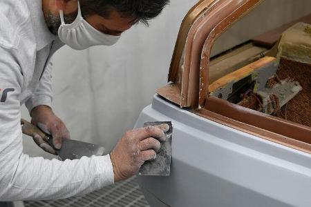Werk-Restauration Mazda MX-81 Aria