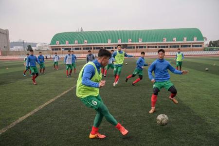 Nordkorea zieht Fußballer aus WM-Qualifikation zurück Nordkorea zieht Fußballer aus WM-Qualifikation zurück