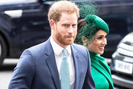 Prinz Harry und Herzogin Meghan bei einem Auftritt in London Prinz Harry und Herzogin Meghan bei einem Auftritt in London