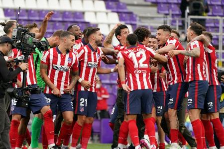 Atletico Madrid zum elften Mal spanischer Meister Atletico Madrid zum elften Mal spanischer Meister