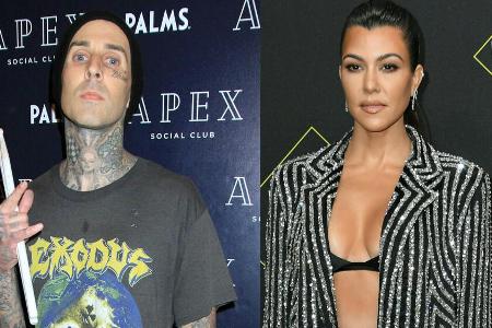 Travis Barker und Kourtney Kardashian Travis Barker und Kourtney Kardashian