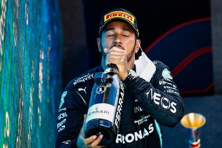 Lewis Hamilton - Mercedes - Formel 1 - GP Spanien 2021 - Barcelona - Rennen
