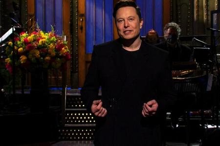 Elon Musk bei seinem Elon Musk bei seinem
