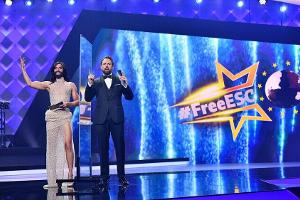 "Free ESC": Diese bekannten Stars verkünden die Punkte ihrer Länder