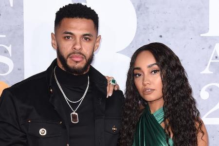 Leigh-Anne Pinnock und Andre Gray auf einem Event in London Leigh-Anne Pinnock und Andre Gray auf einem Event in London