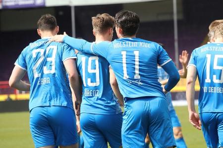 Erster Sieg: Holstein hofft auf Kieler Woche Erster Sieg: Holstein hofft auf Kieler Woche