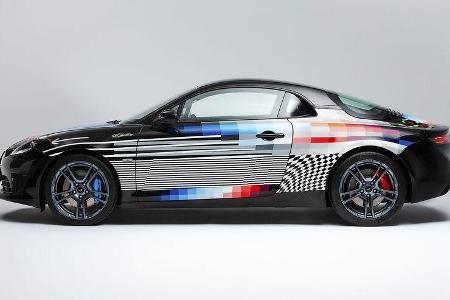 Renault bringt von der Alpine A110 ein rollendes Kunstwerk auf die Straße. Renault bringt von der Alpine A110 ein rollendes Kunstwerk auf die Straße.