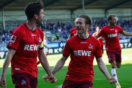 5:1 in Kiel - Köln mit Köpfchen zum Klassenerhalt