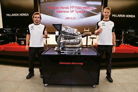 Formel 1 - Saison 2015 - Fernando Alonso - Jenson Button - McLaren Formel 1 - Saison 2015 - Fernando Alonso - Jenson Button - McLaren