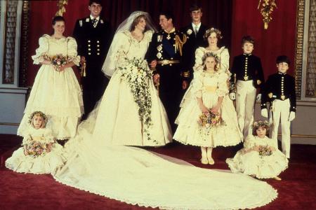 Prince Charles and Lady Diana wedding 29th July 1981 , Prinz...