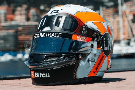 Lando Norris - Helm-Design - GP Monaco 2021 Lando Norris - Helm-Design - GP Monaco 2021