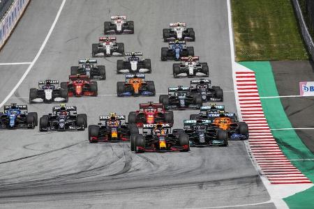 Start - Formel 1 - GP Steiermark - Spielberg - 27. Juni 2021