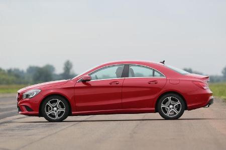 Mercedes CLA 180, Seitenansicht