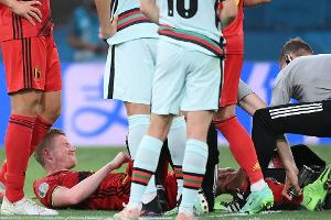 "Sah nicht gut aus": Belgien bangt um De Bruyne und Eden Hazard