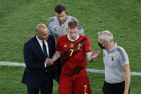 Belgien hofft auf Einsatz von De Bruyne und Hazard Belgien hofft auf Einsatz von De Bruyne und Hazard
